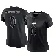 ＃0 Women's Decarius Hawthorne Black Limited Los Angeles Rams Reflective Jersey