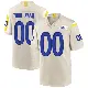 ＃00 Youth Custom Game Los Angeles Rams Bone Jersey