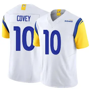 ＃10 Youth Britain Covey White Limited Los Angeles Rams Vapor F.U.S.E. Jersey