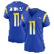 ＃11 Women's Jimmy Garoppolo Royal Game Los Angeles Rams Alternate Jersey