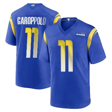 ＃11 Youth Jimmy Garoppolo Royal Game Los Angeles Rams Alternate Jersey