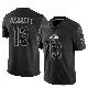 ＃13 Youth Stetson Bennett Black Limited Los Angeles Rams Reflective Jersey