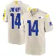 ＃14 Men's Cobie Durant Game Los Angeles Rams Bone Jersey
