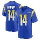 ＃14 Men's Cobie Durant Royal Game Los Angeles Rams Alternate Jersey