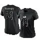 ＃14 Women's Cobie Durant Black Limited Los Angeles Rams Reflective Jersey