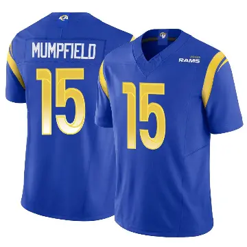 ＃15 Youth Konata Mumpfield Royal Limited Los Angeles Rams Vapor F.U.S.E. Jersey