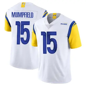 ＃15 Youth Konata Mumpfield White Limited Los Angeles Rams Vapor Untouchable Jersey