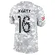 ＃16 Youth Joshua Karty Arctic Camo Limited Los Angeles Rams 2024 Salute to Service Jersey
