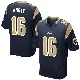 ＃16 Youth Joshua Karty Navy Game Los Angeles Rams Team Color Jersey