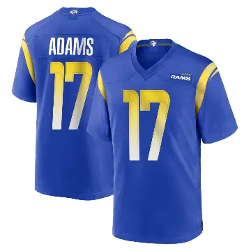 ＃17 Youth Davante Adams Royal Game Los Angeles Rams Alternate Jersey