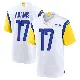 ＃17 Youth Davante Adams White Game Los Angeles Rams Jersey