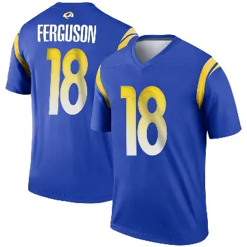 ＃18 Men's Terrance Ferguson Royal Legend Los Angeles Rams Jersey