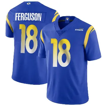 ＃18 Youth Terrance Ferguson Royal Limited Los Angeles Rams Alternate Vapor Untouchable Jersey