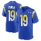 ＃19 Men's Xavier Smith Royal Game Los Angeles Rams Alternate Jersey