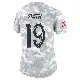 ＃19 Women's Xavier Smith Arctic Camo Limited Los Angeles Rams 2024 Salute to Service Jersey