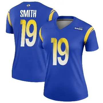 ＃19 Women's Xavier Smith Royal Legend Los Angeles Rams Jersey