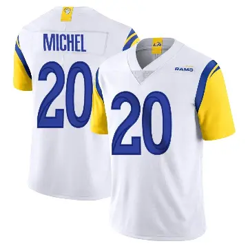 ＃20 Youth Sony Michel White Limited Los Angeles Rams Vapor Untouchable Jersey