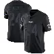 ＃24 Men's Shaun Jolly Black Impact Limited Los Angeles Rams Jersey