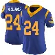 ＃24 Women's Darious Williams Royal Limited Los Angeles Rams Alternate Vapor Untouchable Jersey