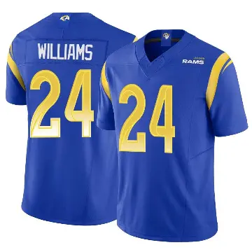 ＃24 Youth Darious Williams Royal Limited Los Angeles Rams Vapor F.U.S.E. Jersey