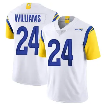 ＃24 Youth Darious Williams White Limited Los Angeles Rams Vapor Untouchable Jersey