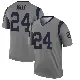 ＃24 Youth Shaun Jolly Gray Legend Los Angeles Rams Inverted Jersey