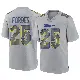 ＃25 Men's Emmanuel Forbes Jr. Gray Game Los Angeles Rams Atmosphere Fashion Jersey