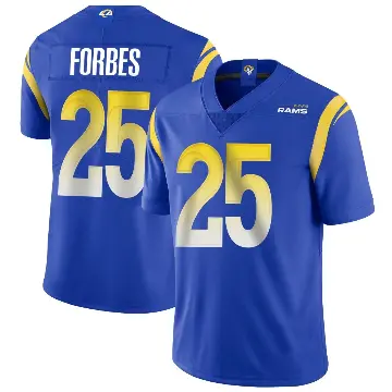 ＃25 Youth Emmanuel Forbes Jr. Royal Limited Los Angeles Rams Alternate Vapor Untouchable Jersey