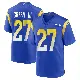 ＃27 Men's A.J. Green III Royal Game Los Angeles Rams Alternate Jersey