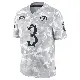 ＃3 Youth Kamren Curl Arctic Camo Limited Los Angeles Rams 2024 Salute to Service Jersey