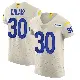 ＃30 Men's Raymond Calais Elite Los Angeles Rams Bone Vapor Jersey