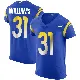 ＃31 Men's Darious Williams Royal Elite Los Angeles Rams Alternate Vapor Untouchable Jersey