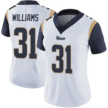 ＃31 Women's Darious Williams White Limited Los Angeles Rams Vapor Untouchable Jersey