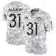 ＃31 Youth Darious Williams Arctic Camo Limited Los Angeles Rams 2024 Salute to Service Jersey