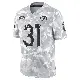 ＃31 Youth Darious Williams Arctic Camo Limited Los Angeles Rams 2024 Salute to Service Jersey