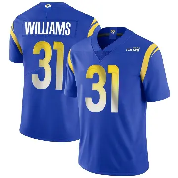 ＃31 Youth Darious Williams Royal Limited Los Angeles Rams Alternate Vapor Untouchable Jersey