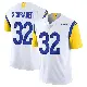 ＃32 Men's Cody Schrader White Limited Los Angeles Rams Vapor Untouchable Jersey