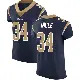 ＃34 Men's Tanner Ingle Navy Elite Los Angeles Rams Team Color Vapor Untouchable Jersey