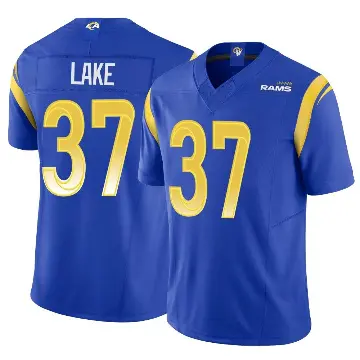 ＃37 Youth Quentin Lake Royal Limited Los Angeles Rams Vapor F.U.S.E. Jersey