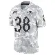 ＃38 Youth Shaun Jolly Arctic Camo Limited Los Angeles Rams 2024 Salute to Service Jersey