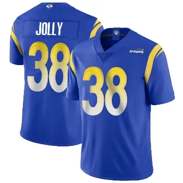 ＃38 Youth Shaun Jolly Royal Limited Los Angeles Rams Alternate Vapor Untouchable Jersey