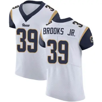＃39 Men's Antoine Brooks Jr. White Elite Los Angeles Rams Vapor Untouchable Jersey
