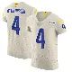 ＃4 Men's Ahkello Witherspoon Elite Los Angeles Rams Bone Vapor Jersey