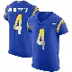 ＃4 Men's Ahkello Witherspoon Royal Elite Los Angeles Rams Alternate Vapor Untouchable Jersey
