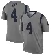 ＃4 Men's Dresser Winn Gray Legend Los Angeles Rams Inverted Jersey