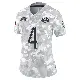 ＃4 Women's Ahkello Witherspoon Arctic Camo Limited Los Angeles Rams 2024 Salute to Service Jersey