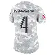 ＃4 Women's Ahkello Witherspoon Arctic Camo Limited Los Angeles Rams 2024 Salute to Service Jersey