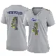 ＃4 Women's Ahkello Witherspoon Gray Game Los Angeles Rams Atmosphere Fashion Jersey