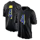 ＃4 Youth Dresser Winn Black Game Los Angeles Rams Fashion Jersey