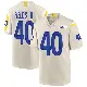 ＃40 Youth Tony Fields II Game Los Angeles Rams Bone Jersey